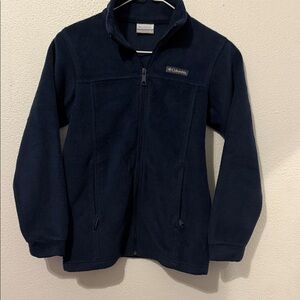 Columbia Kids Dark Blue Fleece Jacket